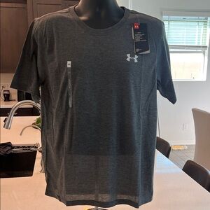 Under Armour Men's Charcoal Short Sleeve Tee